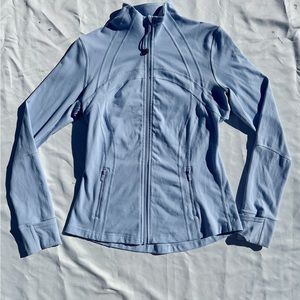 Lululemon Define Jacket Blue Linen